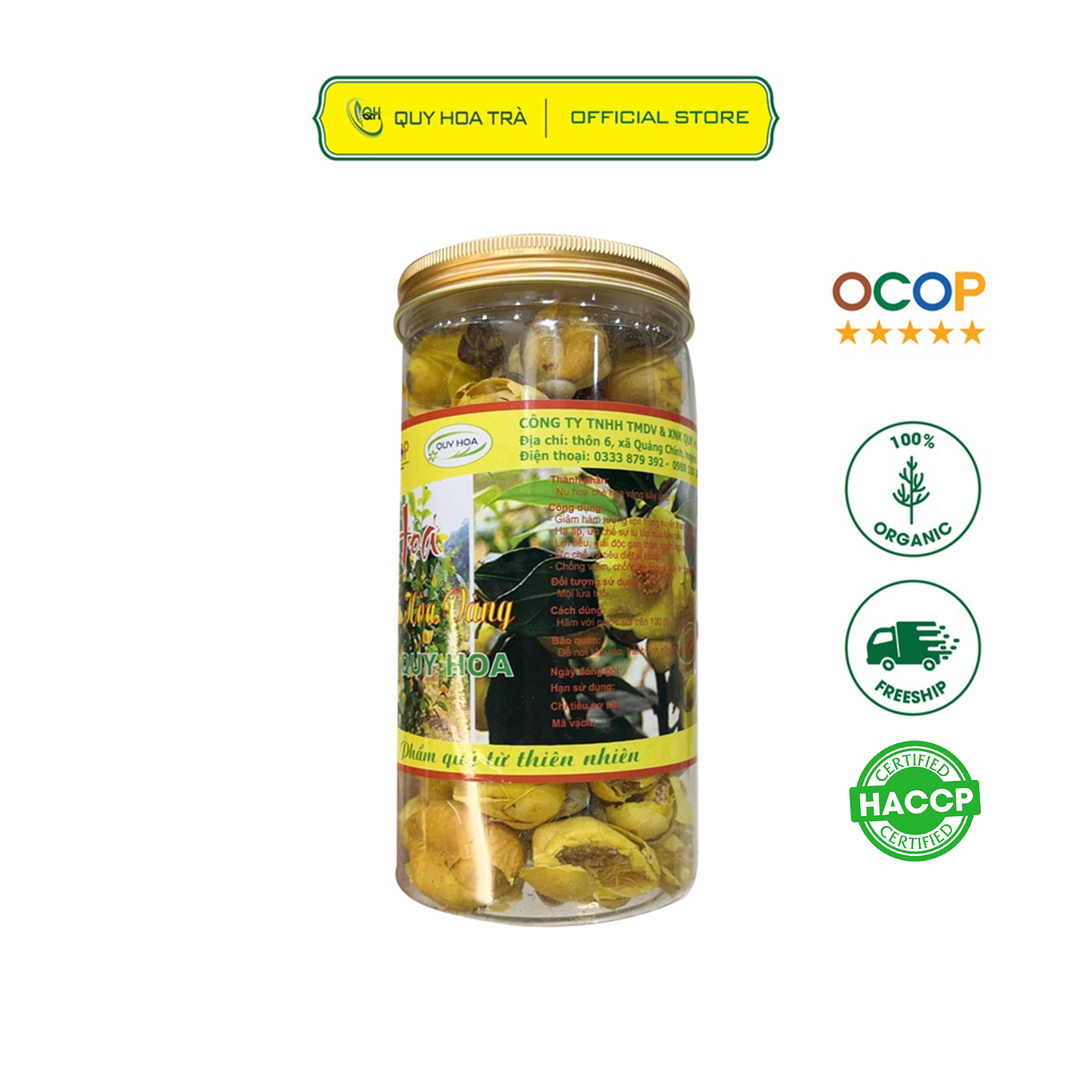 Trà hoa vàng quảng ninh 50g
