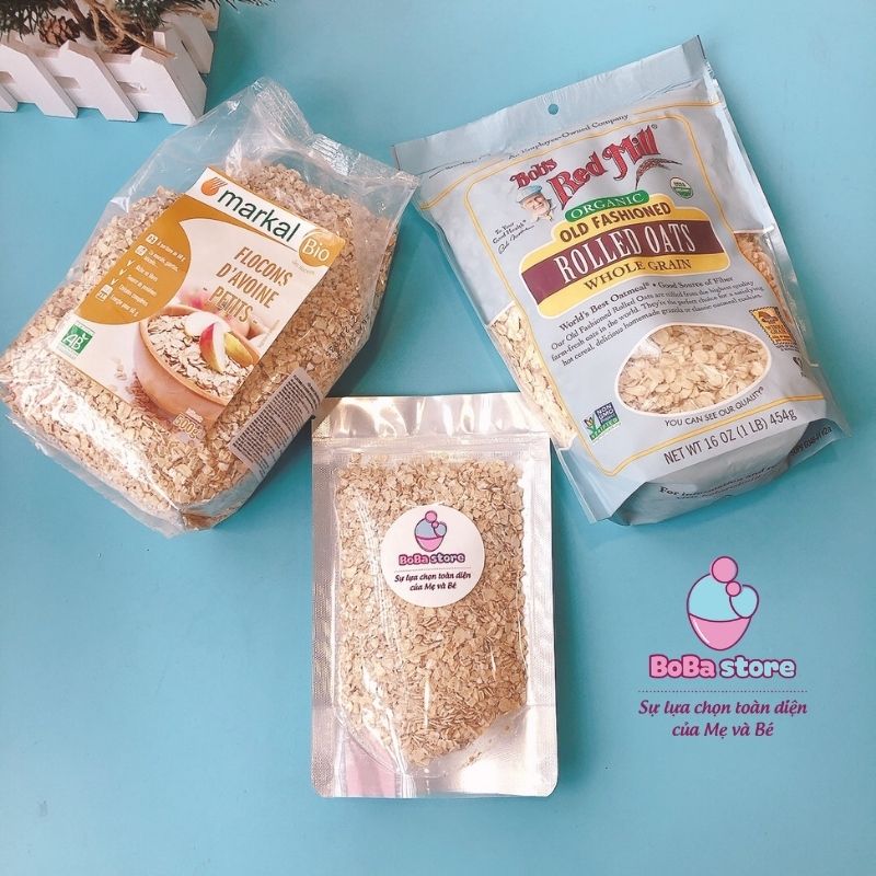 Yến mạch cán mỏng hữu cơ Markal - Yến mạch hữu cơ BoB's Red Mills