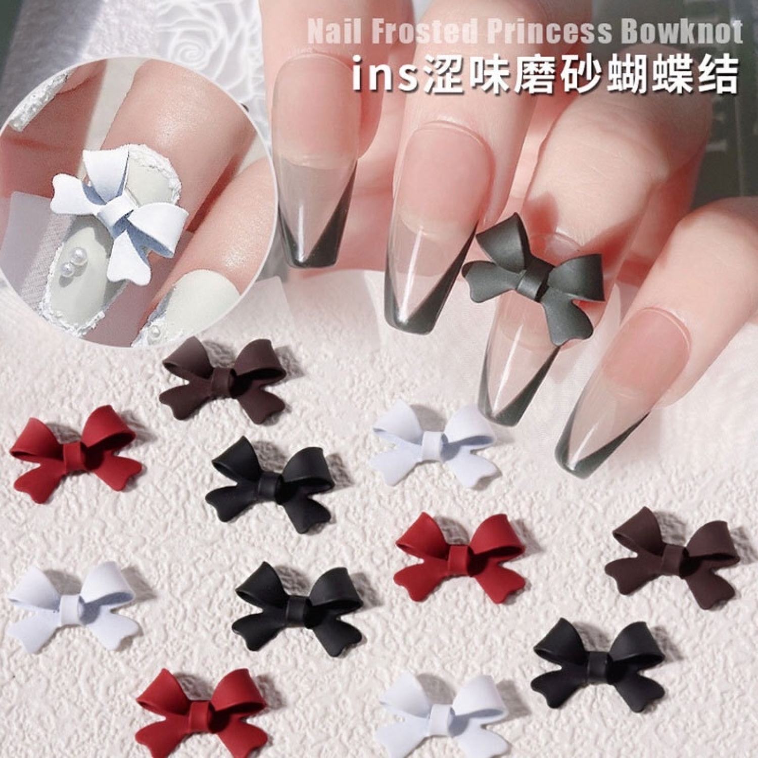 Set 7 Charm nơ to Công Chúa siêu sang chảnh