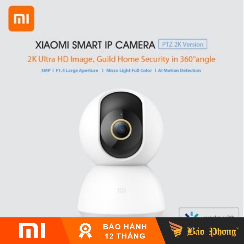 Camera XIAOMI Mijia 1080p Wall Mounting Smart / Xoay 360 độ
