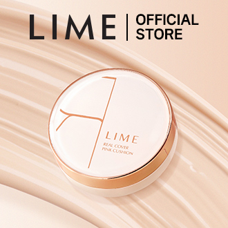 Phấn nước kiềm dầu lime real cover pink cushion spf50+ pa+++ 20g