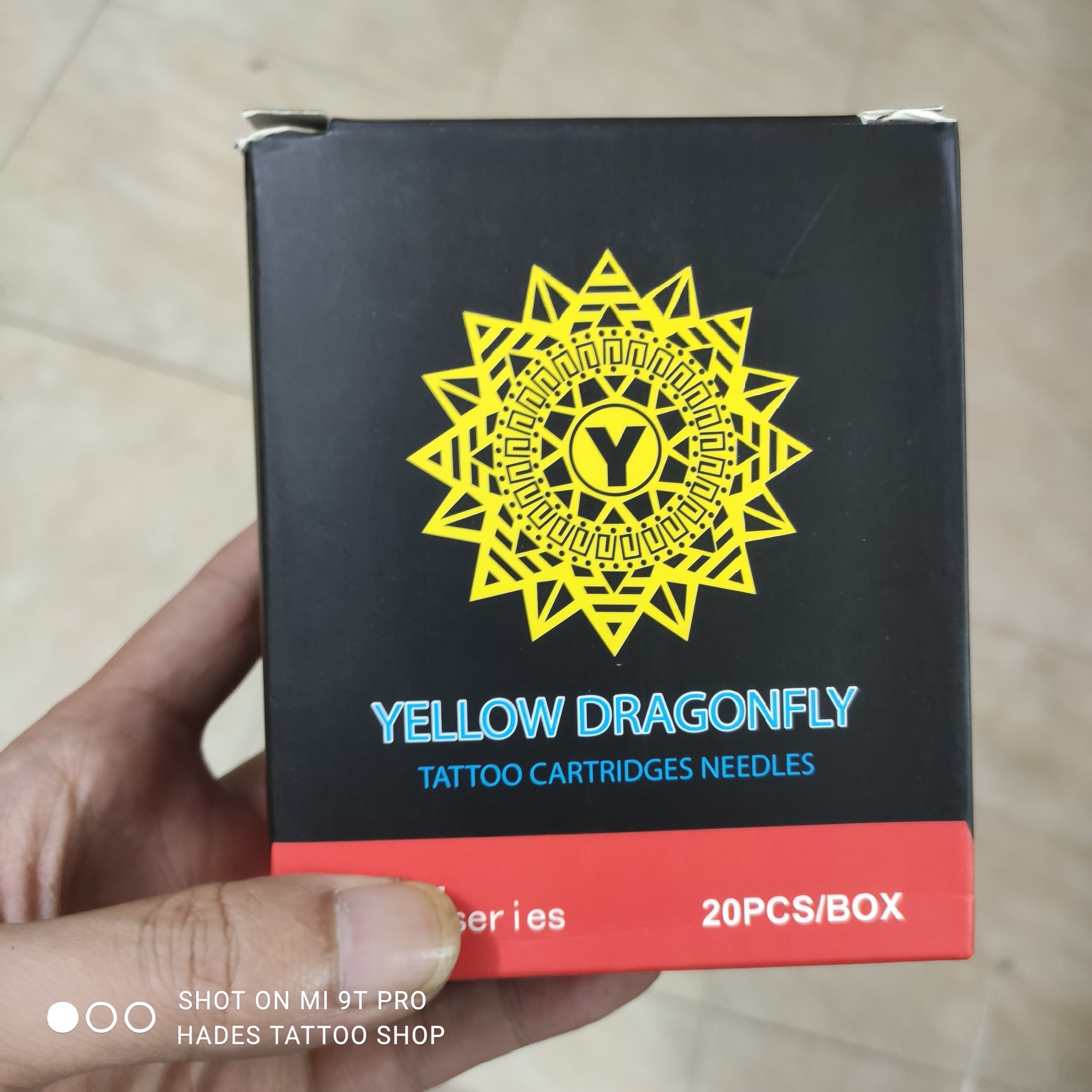 Kim xăm Pen 23RM đánh bóng YellowDragon