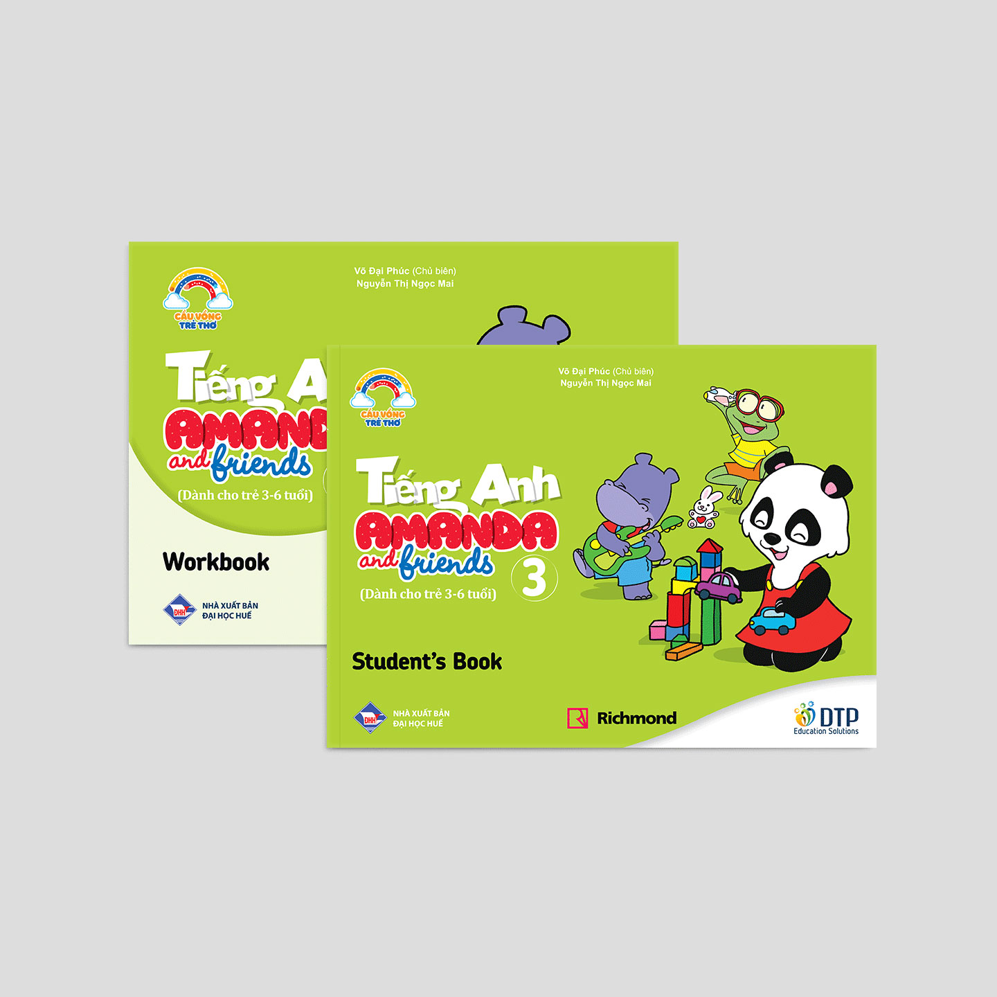 Sách - Dtpbooks - Bộ sản phẩm Tiếng Anh Amanda and Friends 3 - Student's book & Workbook