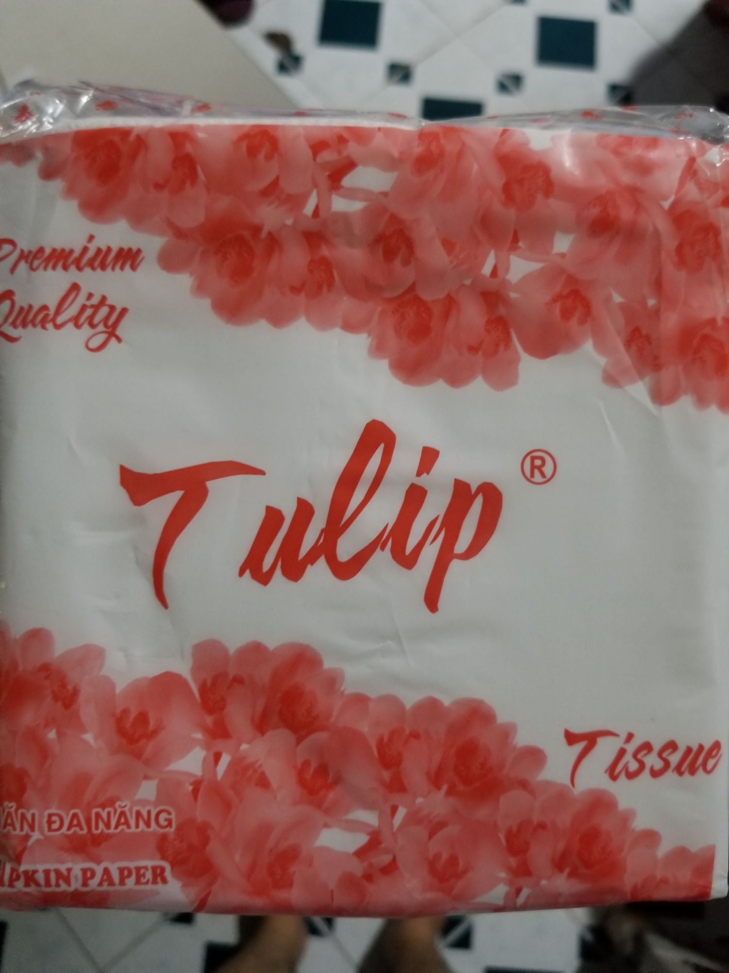 Khăn giấy ăn vuông Tulip