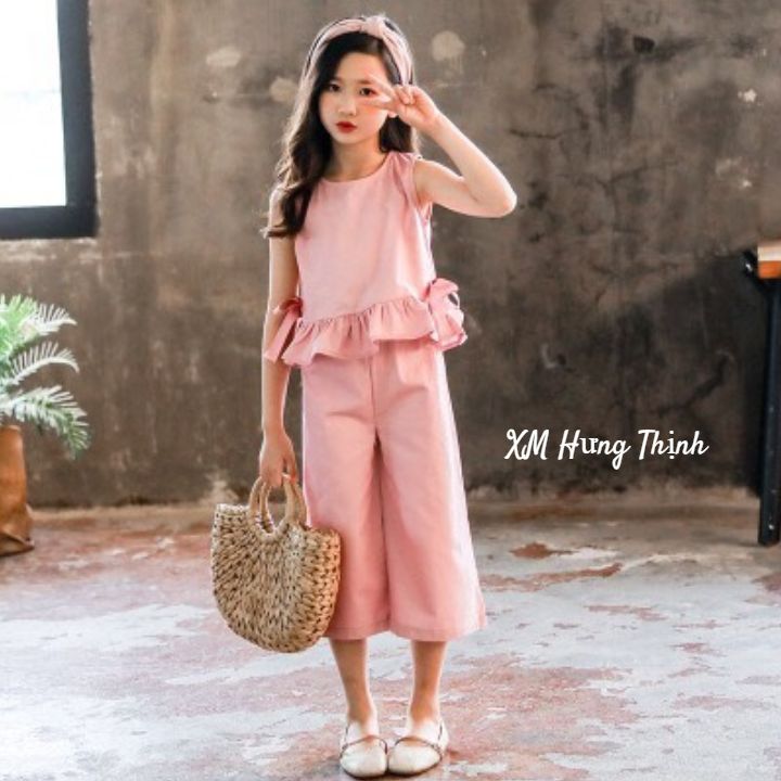 Đồ bộ cho bé yêu chất phi lụa mềm mịn an toàn cho bé yêu thoải mãi vận động  H0049