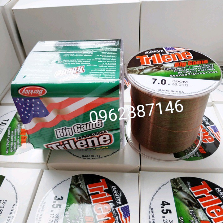 Cước câu cá trilene cước mỹ 300m hàng xách tay Kích thước chính xác của sản phẩm là: 6.0 Cam kết bảo hành đổi trả trong 2 tuần đầu