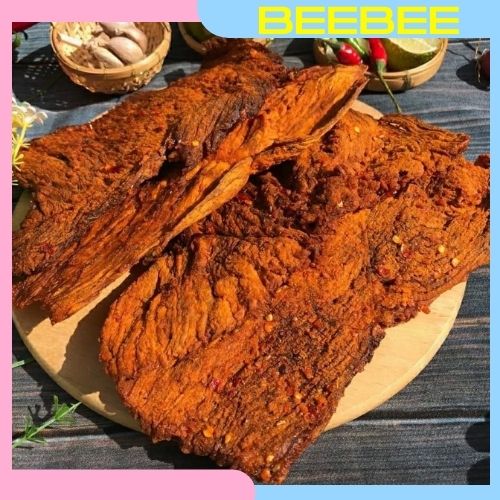 Khô bò nguyên miếng 500gr bò miếng loại 1