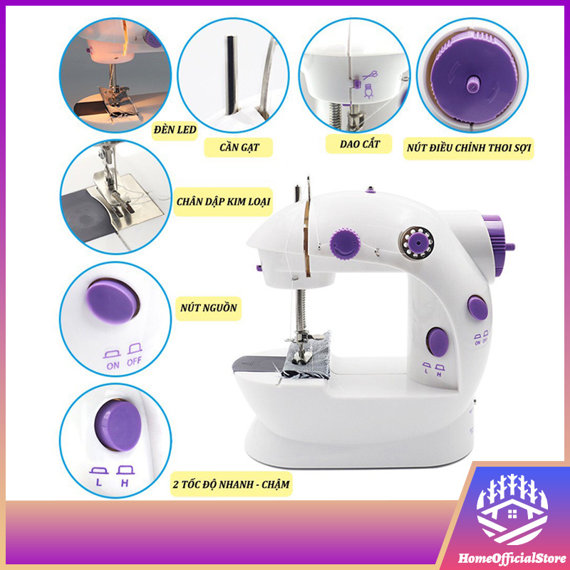 Máy may để bàn - Máy may cầm tay mini tại nhà