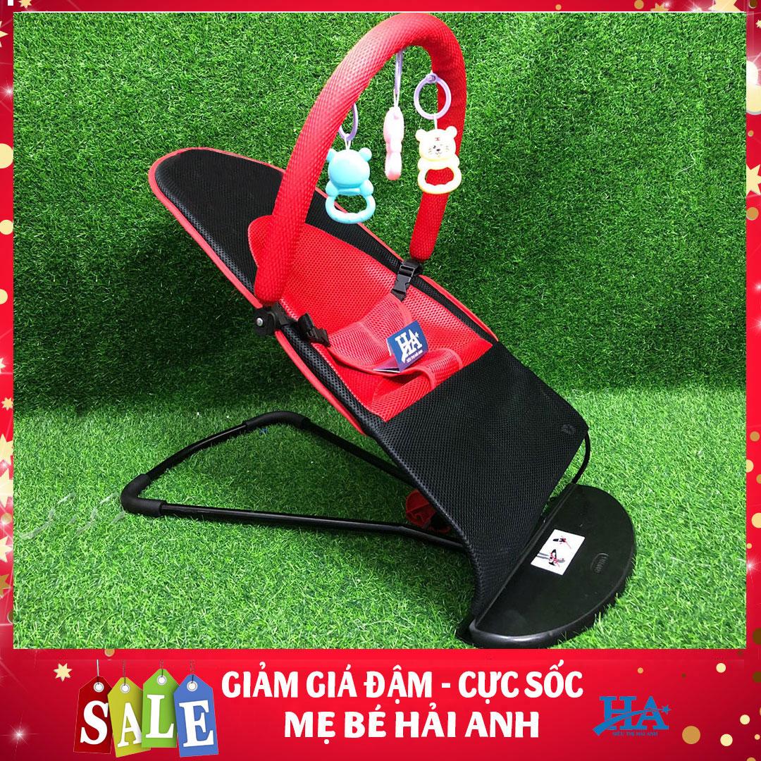 [HCM]GHẾ RUNG NHÚN CÓ THANH TREO - TẶNG KÈM THÚ TREO ĐỒ CHƠI CHO BÉ