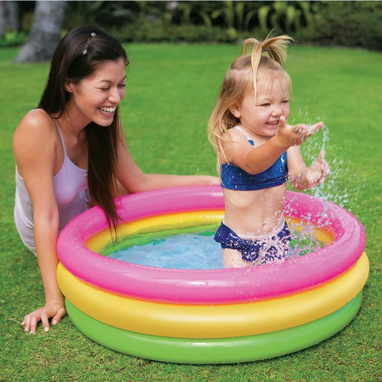 INTEX 58924 86 25cm Bể bơi trẻ em từ 1-3 tuổi ,phao bơi bơm hơi
