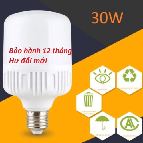 Combo 10 bóng đèn led 30w linh chi cao cấp