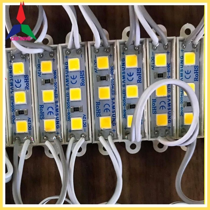 Led Hắt 3 Bóng 12v nhỏ Vỉ 20 Thanh