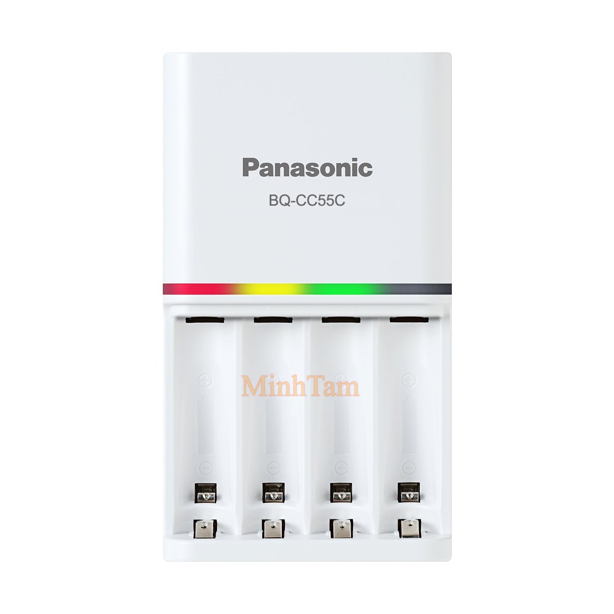 Máy sạc pin AA, AAA panasonic CC55C sạc nhanh tự ngắt hàng chính hãng Nhập Khẩu