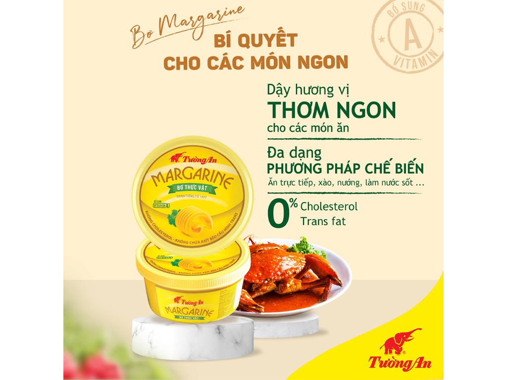 Bơ thực vật Tường An 80g