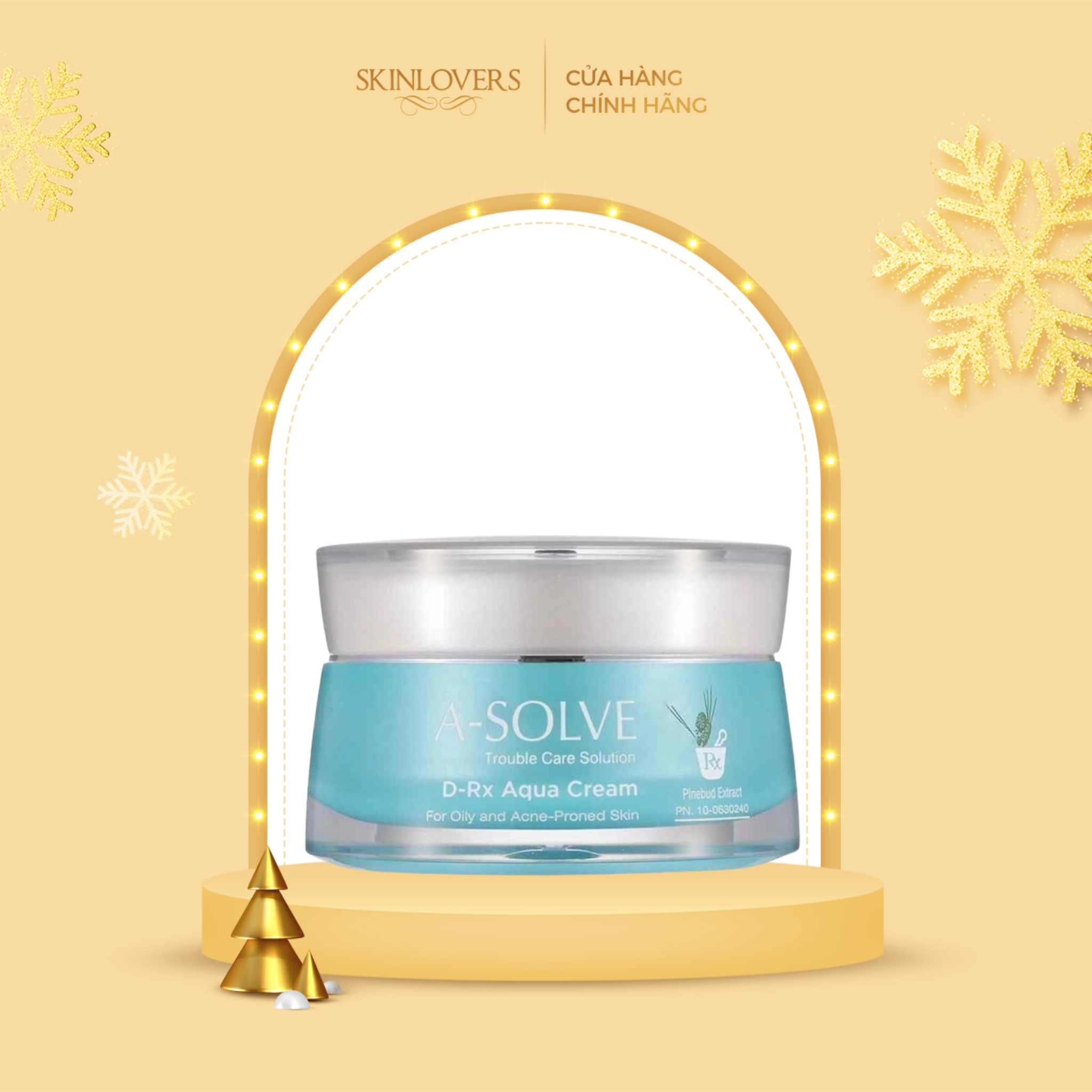 Kem dưỡng đặc biệt dành cho da dầu và da mụn Skinlovers A-SOLVE