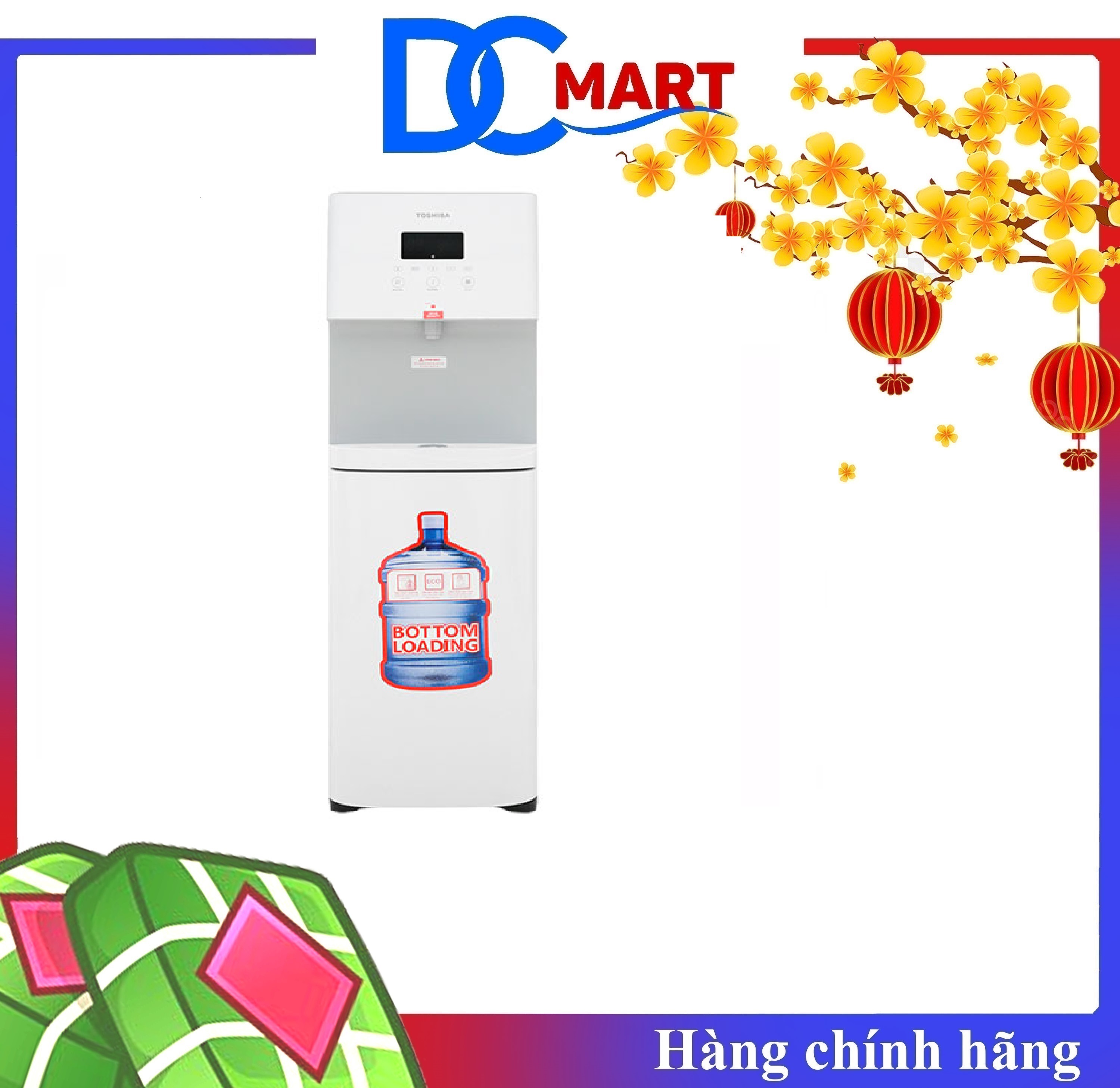 [Trả góp 0%]Cây Nước Nóng Lạnh Toshiba RWF-W1830BV(W) - Hàng Chính Hãng