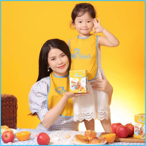 Siro Hổ Trợ Giúp Bé Ăn Ngon- Tăng Cường Tiêu Hóa Cho Bé Hộp 30 Gói