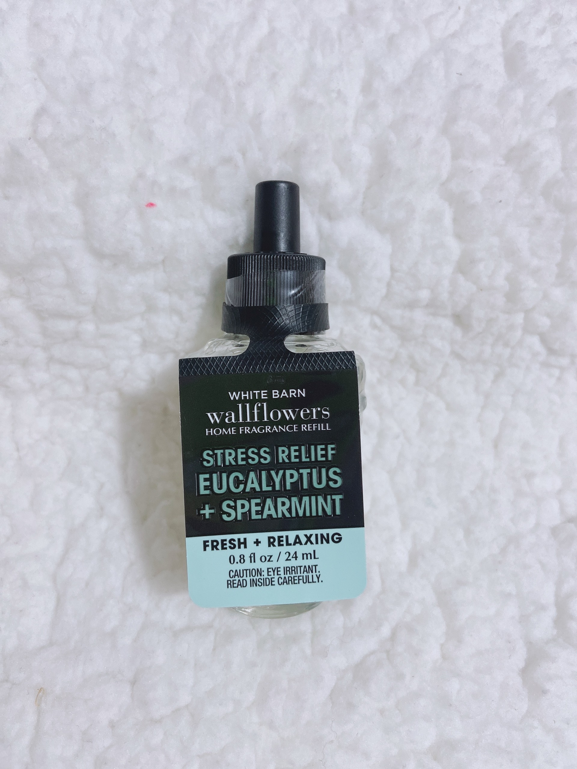 Stress Relief Eucalyptus Spearmint Tinh dầu Bath & Body Works Wallflower Home Fragrance Refills 24ml