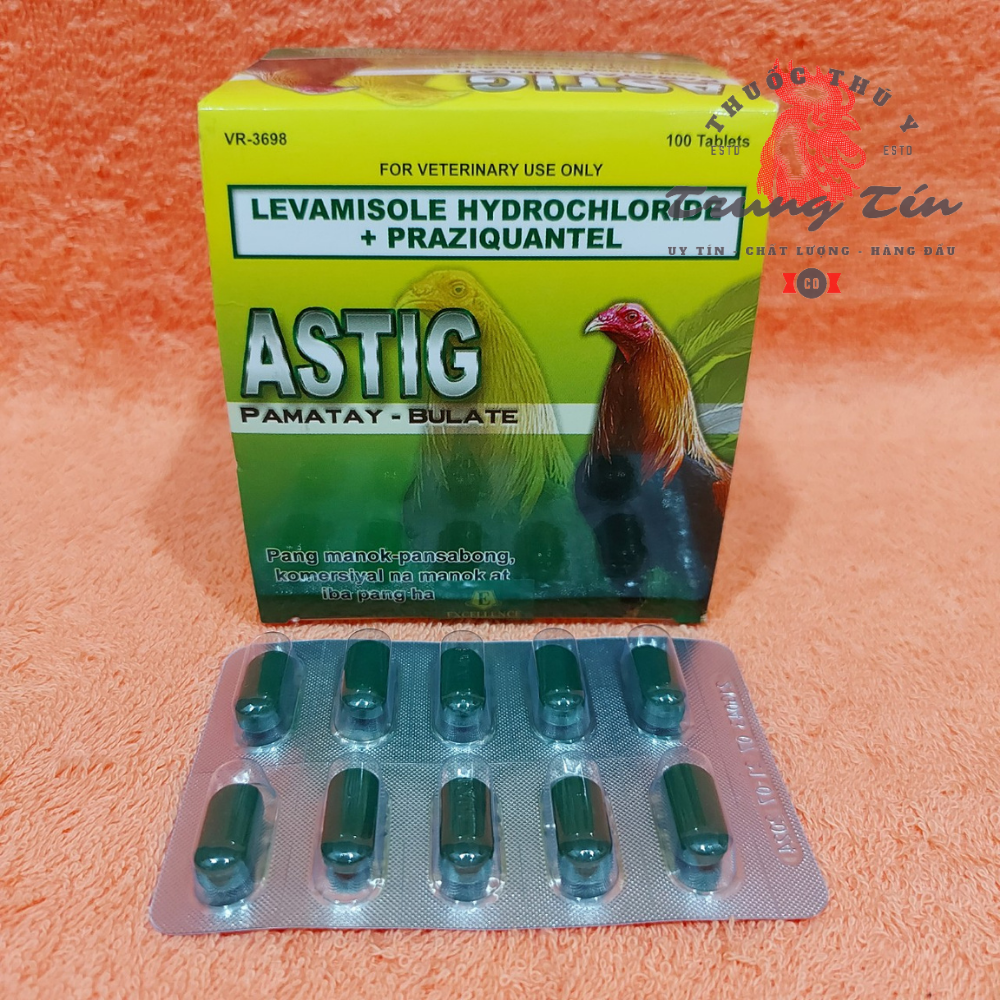 Hcm - thuốc xổ lãi - ASTIG Philippine dành cho gà đá