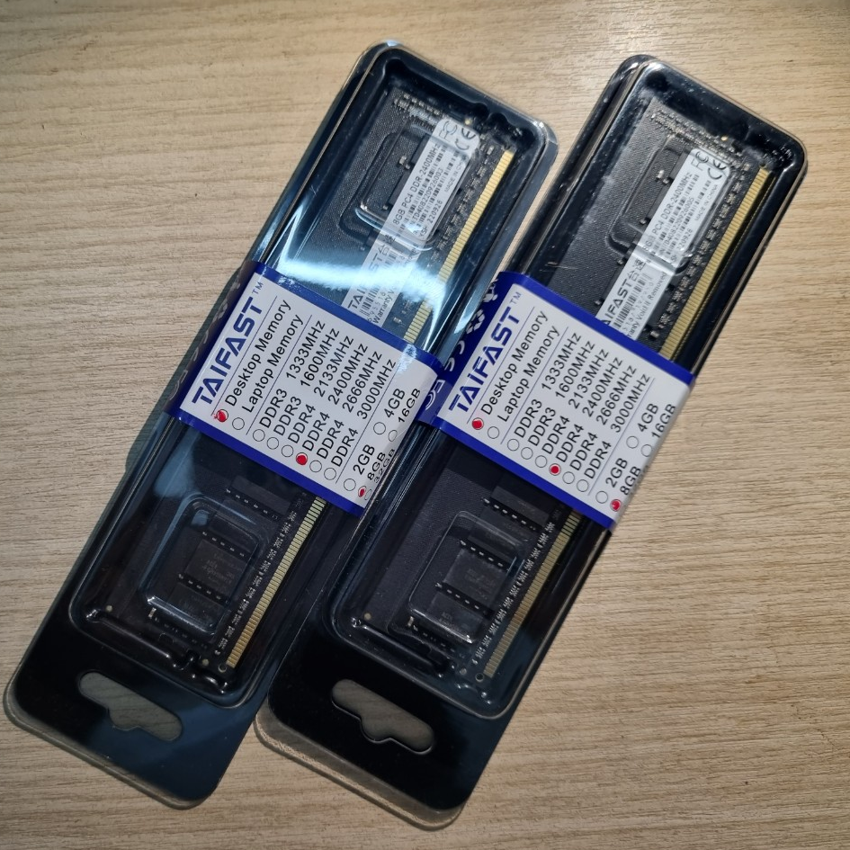 Bộ nhớ ram ddr4 8gb thương hiệu taifast cho desktop, gaming pc 2400mhz