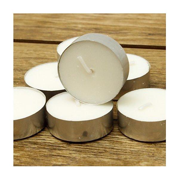 Nến tealight 50 viên màu đỏ không mùi dày 1.5cm cháy từ 4h-5h | Bio Aroma