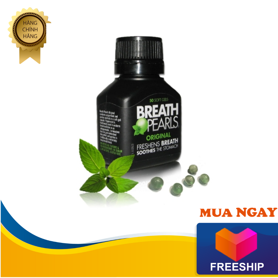 Breath Pearls - Viên uống thơm miệng