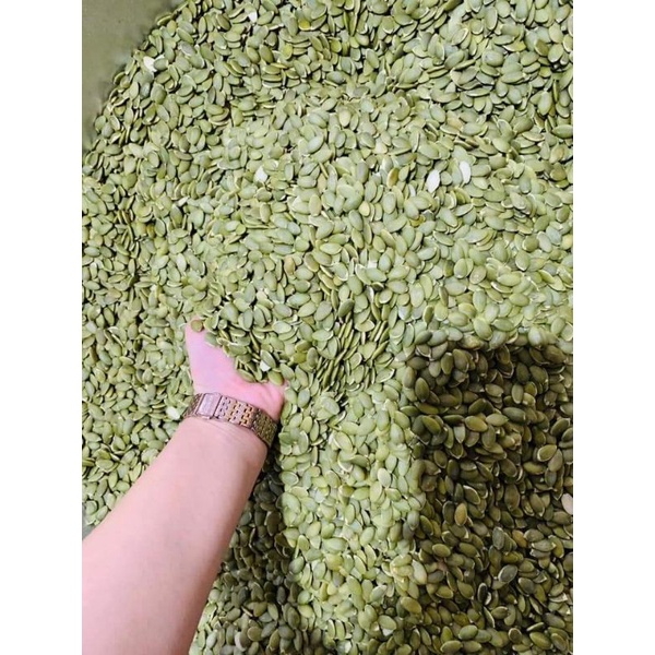 500g nhân hạt bí xanh đã sấy chín nguyên vị