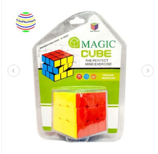 Đồ chơi trẻ em Đồ Chơi Rubik Magic Cube 3x3- Rubik 3 Tầng Xoay Siêu Mượt Kích Thích Sự phát triển trí não - Rùa Rubik