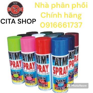 ATM spray paint full color 400ml best price market
