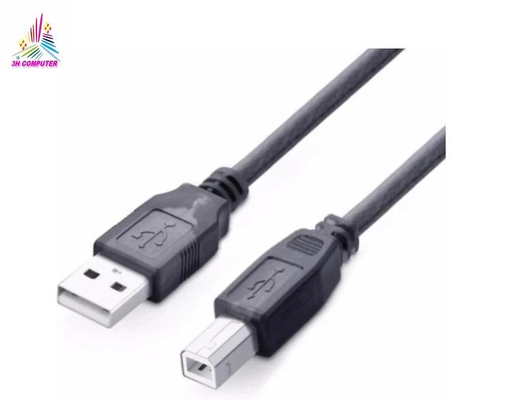 Dây cáp nối dài máy inDây usb máy in 5M - Đen