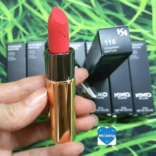 Son KiKo 118 hồng cam xách tay Pháp