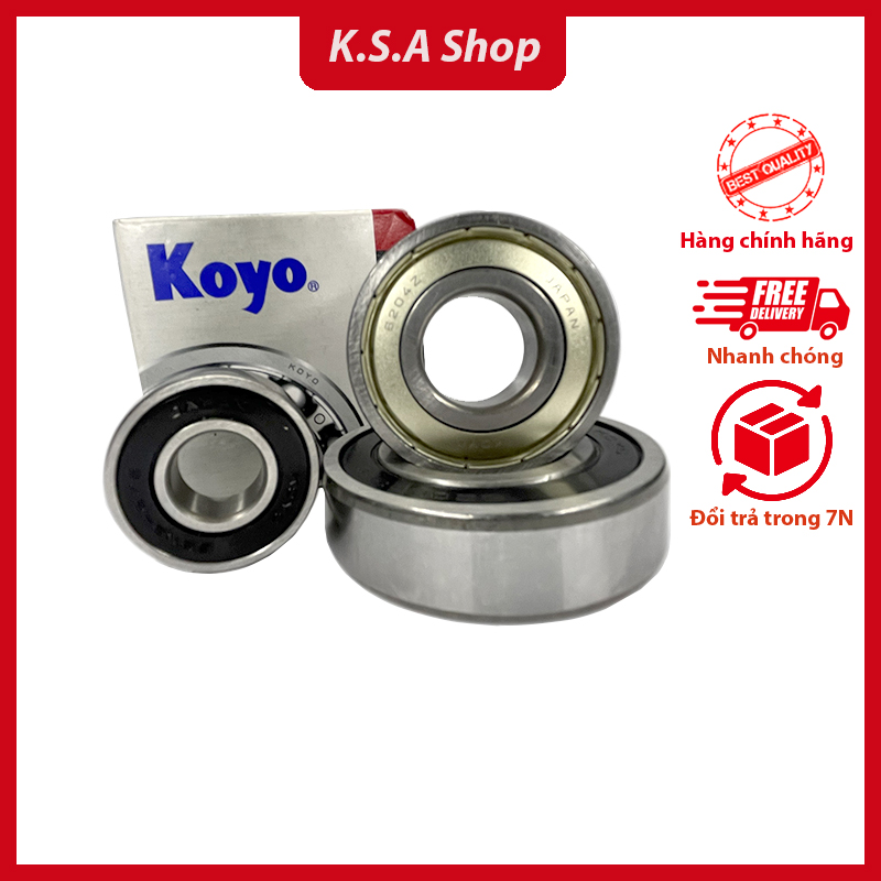 Vòng bi bạc đạn 6206, 6207, 6208, 6209, 6210 nsx koyo - hàng chất lượng, giá rẻ