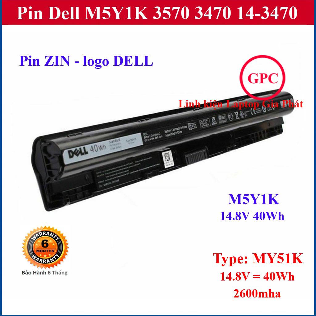 Pin laptop dell latitude 3570 3470 14-3470 vostro inspiron 3578 3478 3576 v3478 3458