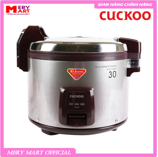 Nồi cơm điện cuckoo cr-3021 5.2 lít tím - bảo hành 2 năm