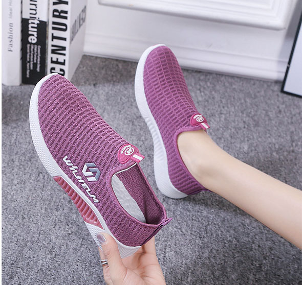 Giày Lười Vải Nữ Chất Đẹp Êm Chân 3 Màu Nổi Bật, Đi Dạo Đi Chơi Tập Thể Dục GN32
