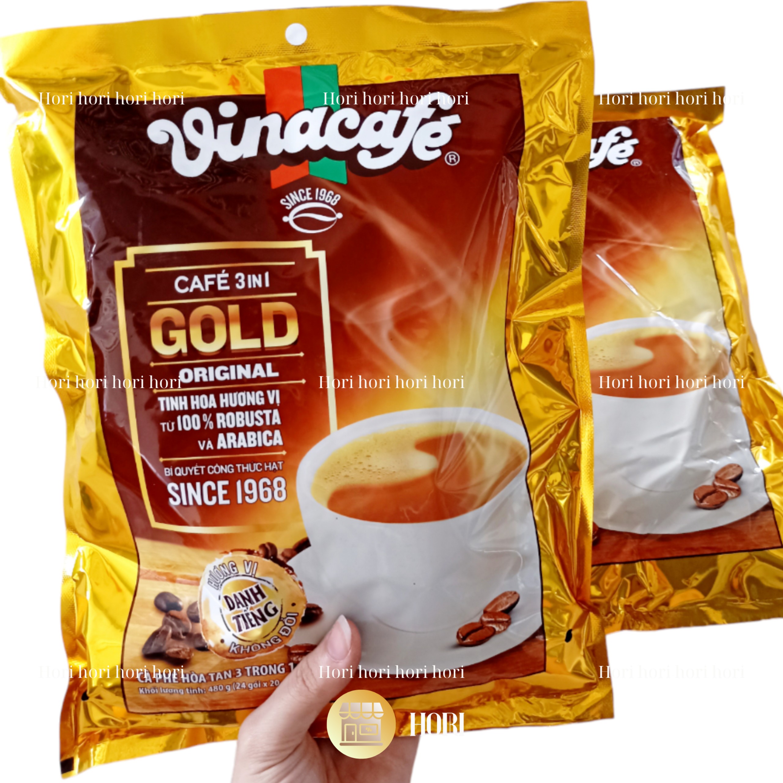 Cà phê sữa VinaCafe gói 480g ( 24 gói x 20g )