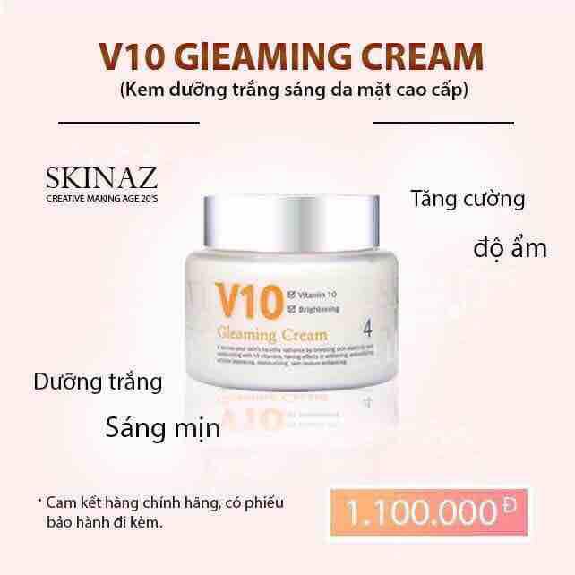 Kem dưỡng da cao cấp V10 Skinaz Hàn Quốc