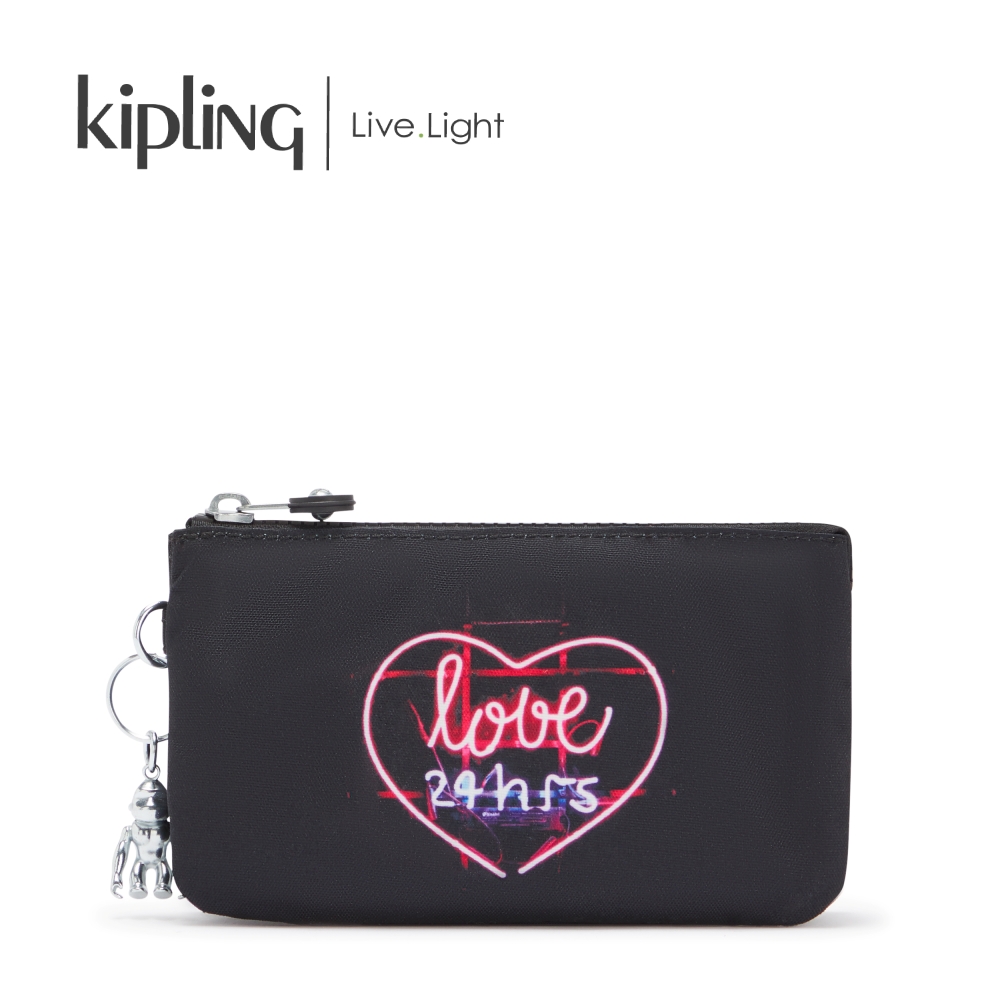 Kipling ví creativity l - 24h love /strong women/ neon heart - huki2946