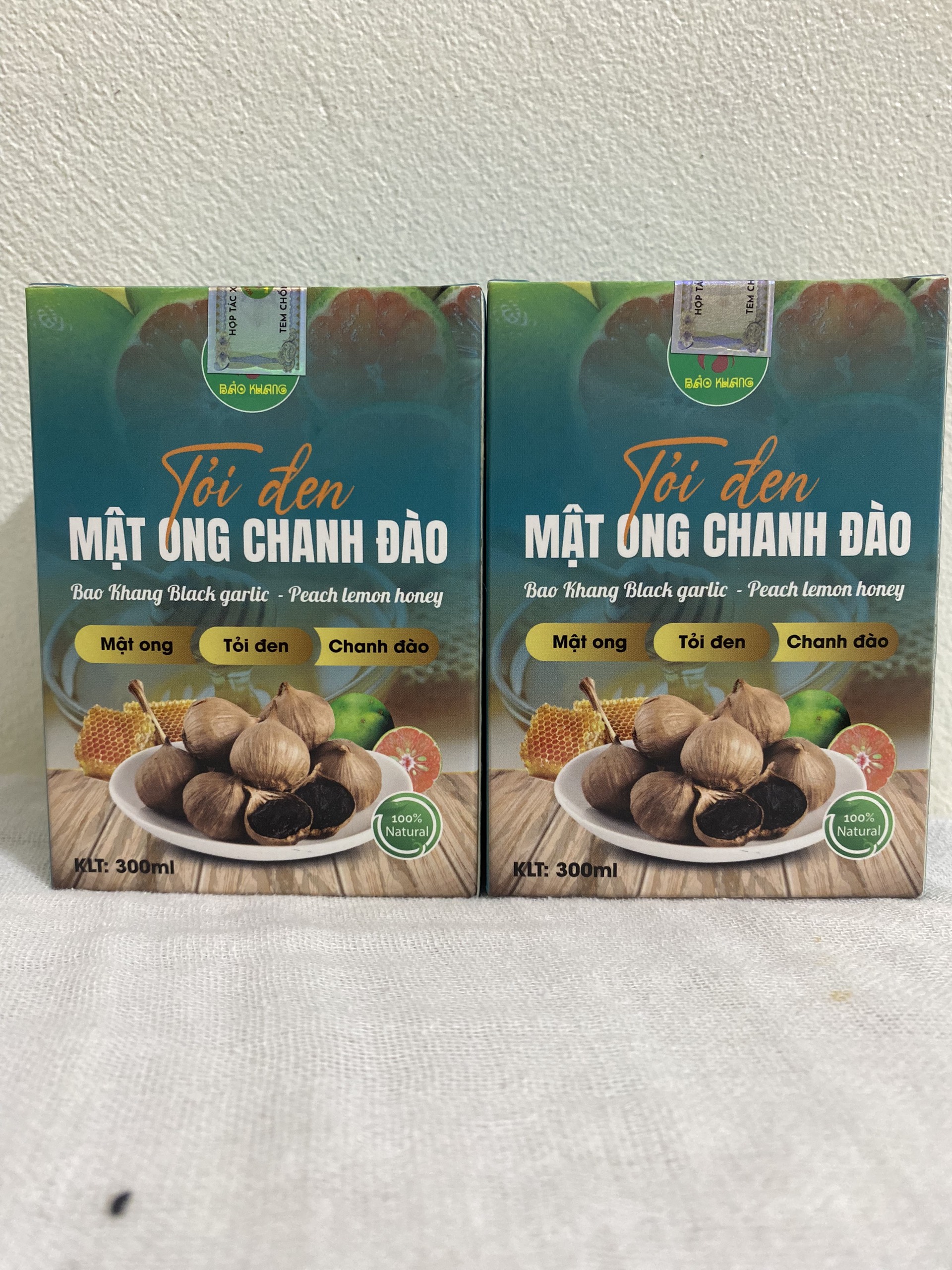 Tỏi đen chanh đào mật ong , siro ho tỏi đen Bảo Khang, bổ phế, giảm ho, tiêu đờm, tăng sức đề kháng, bảo vệ gan
