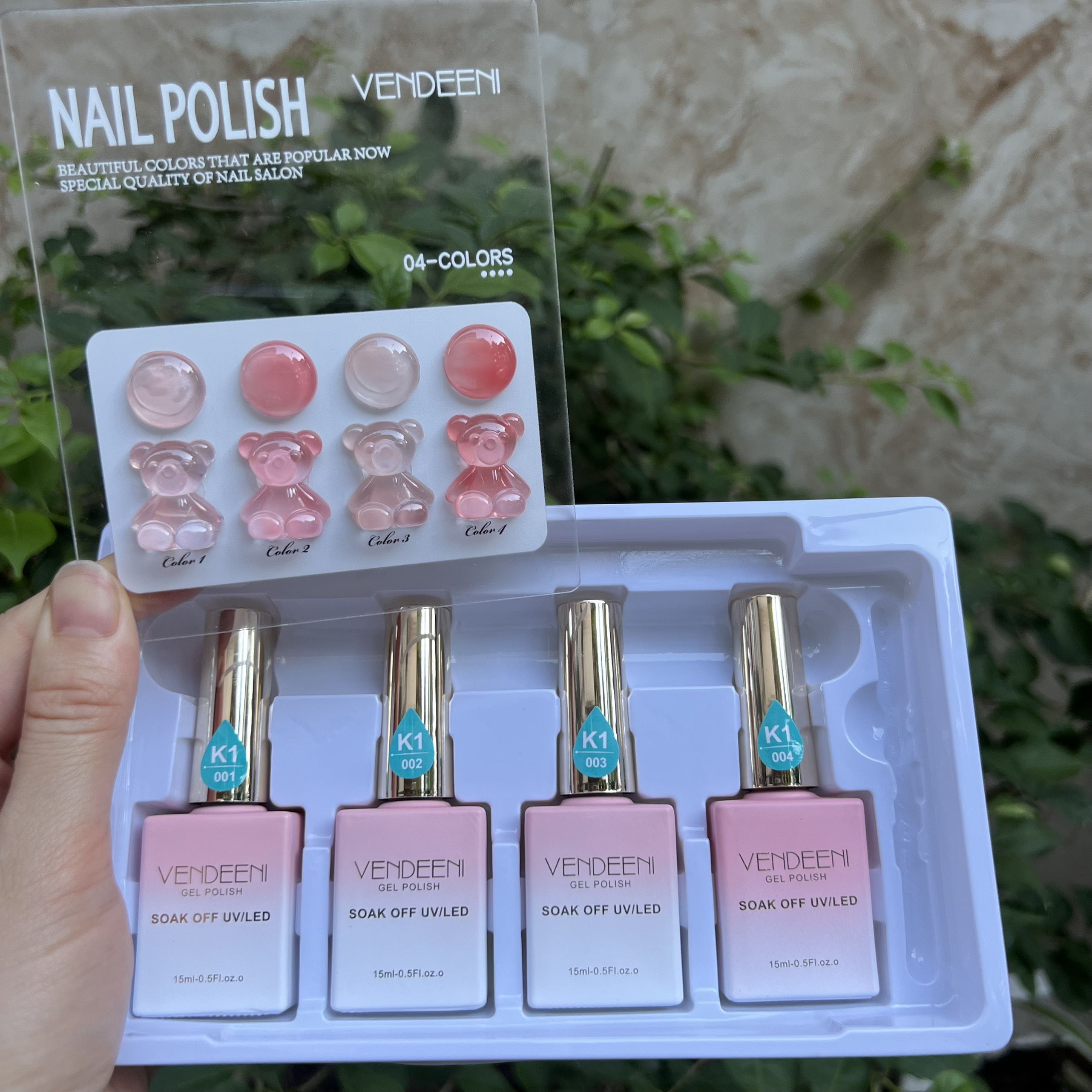 Sơn móng tay nail , Sơn thạch , mắt mèo , nhũ , gel , màu NEON chính hãng sét 4 màu tặng bảng móng