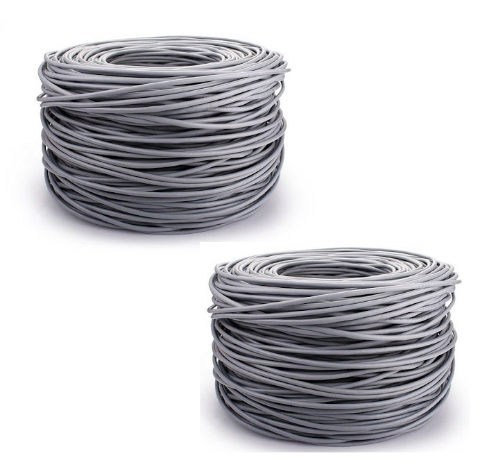 Dây cáp mạng LAN CAT5E 3M bấm sẵn 2 đầu chuẩn RJ45 kết nối wifi internet cho máy tính laptop dùng được ngoài trời