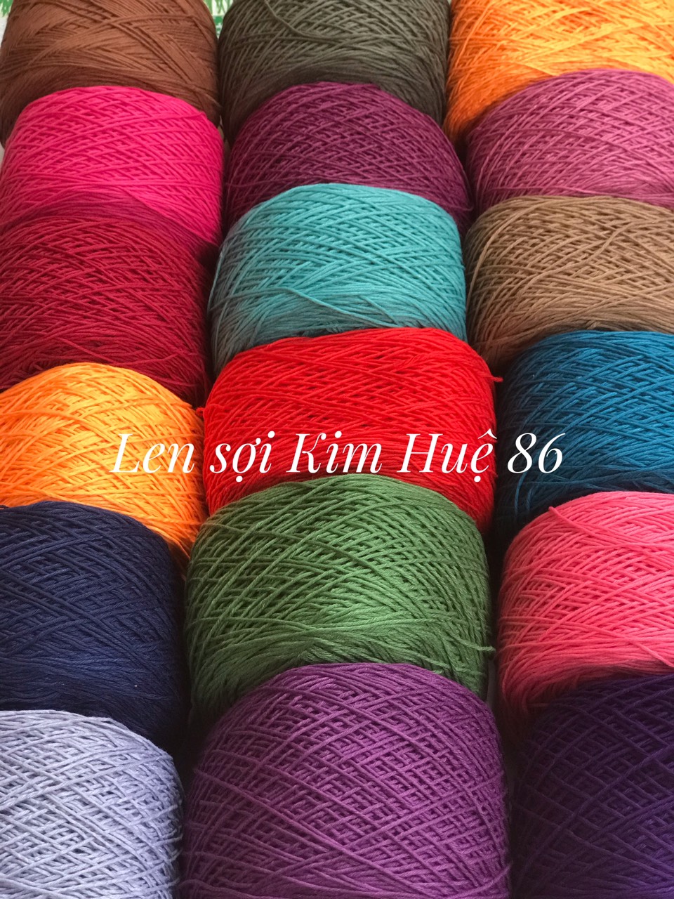 Sợi cotton Việt Nam 1mm (từ màu 51 đến màu 87)