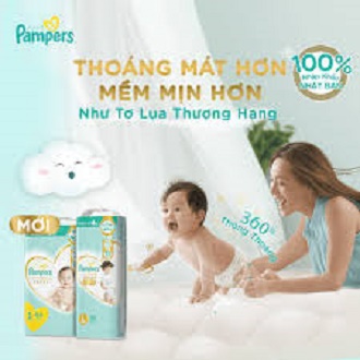 Bỉm pamper quần/dán m44,l38,xl36/s64,m52,l42 của nhật.