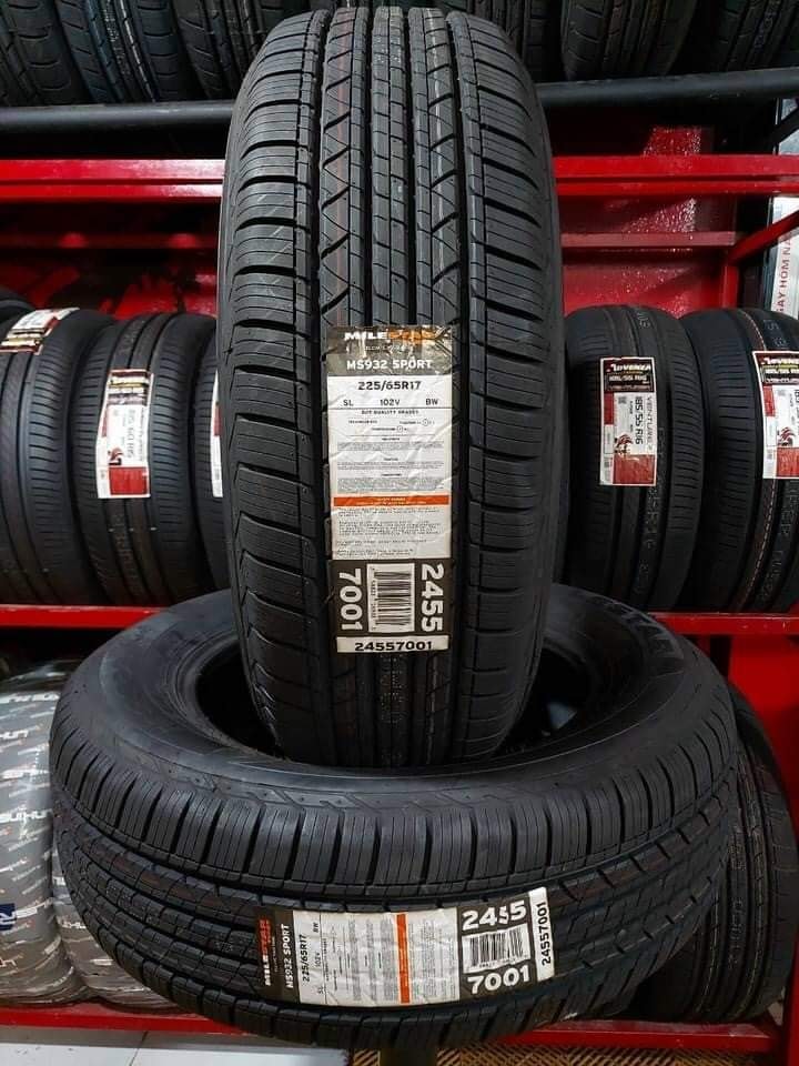 LỐP (VỎ) 225/65R17 MILESTAR (Date 2023 - Chính hãng) _ Lốp lắp xe Honda CRV, Nissan Xtrain, Toyota Rav4, Mazda CX8