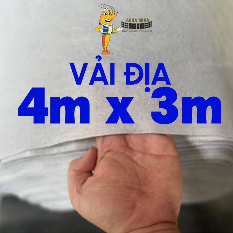 Vải địa kỹ thuật 150e 4m x 3m
