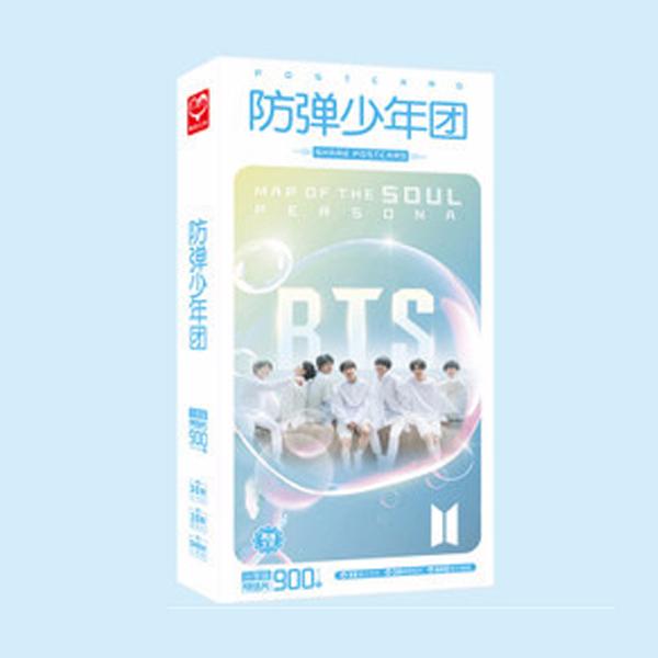 Postcard Bangtan Boys persona 900 ảnh mẫu bong bóng hộp ảnh bộ ảnh có ảnh dán sticker lomo bưu thiếp army