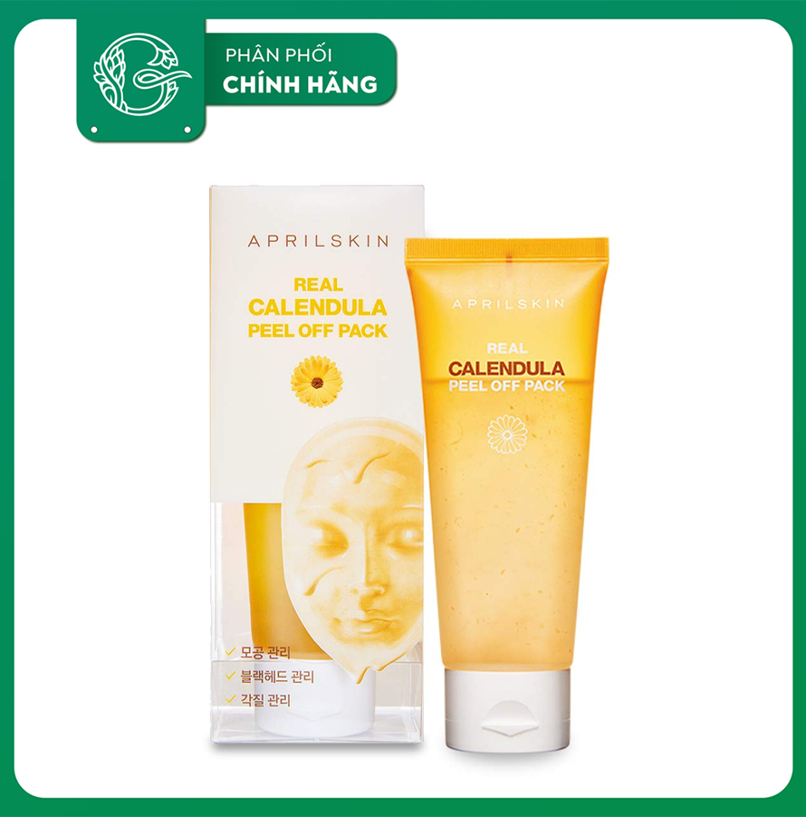 Mặt Nạ Lột AprilSkin Real Calendula Peel Off Pack 100gr