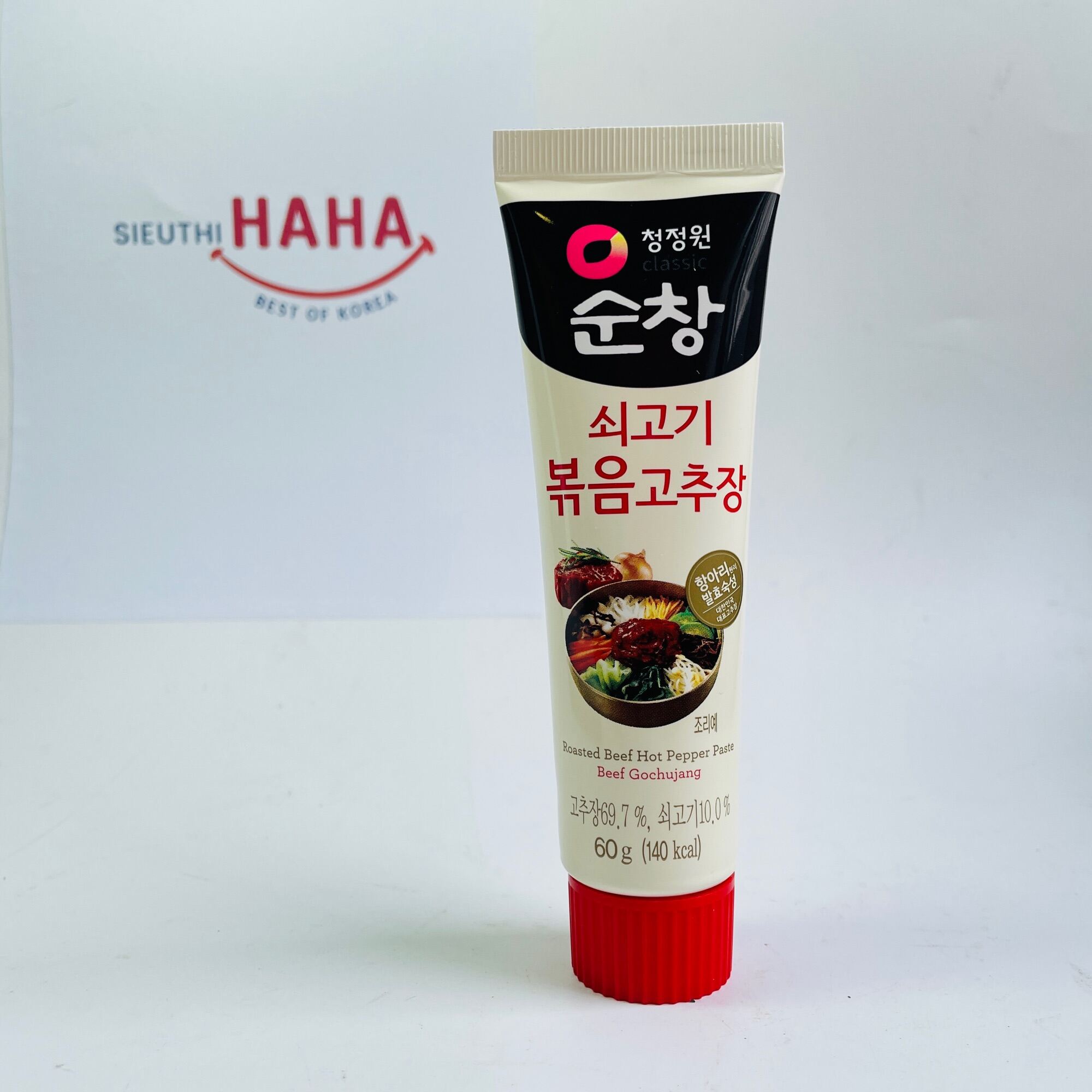 Tương trộn cơm bibimbap vị thịt bò xào hàn quốc 60g DAESANG ROASTED BEEF HOT PEPPER PASTE