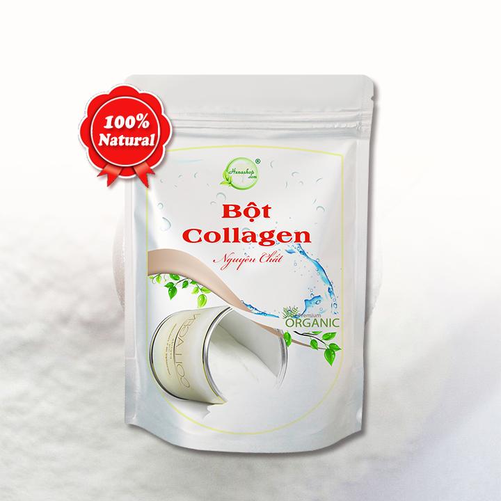 Bột Collagen Nhật Bản Giúp da căng bóng mịn màng, LIỀN SẸO NHANH - Henashop 10gr