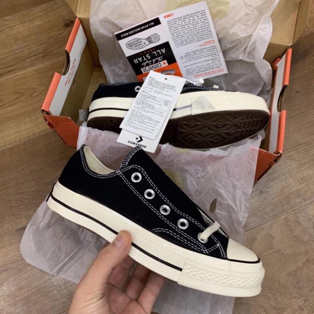 Giày Converse 1970s Đen Cổ Thấp [ FULL BOX + ẢNH THẬT ] đủ size 36-43